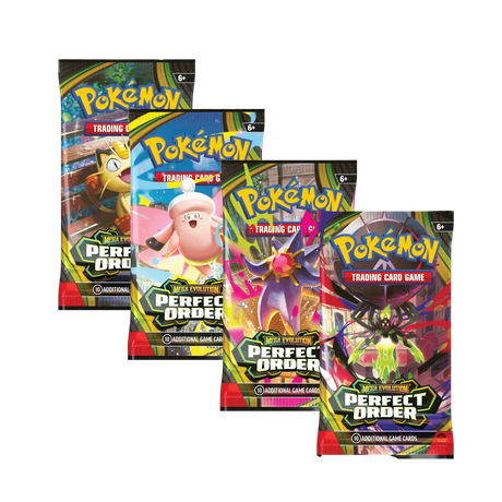 Pokémon TCG - Mega Evolution: Perfect Order Booster PackArtset