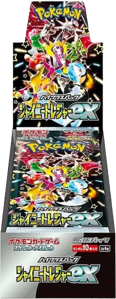 Pokémon TCG - Shiny Treasure ex Booster Box JPN sv4a