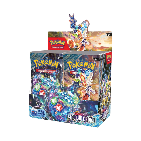 Pokémon TCG - Scarlet & Violet: Stellar Crown Booster Box Display