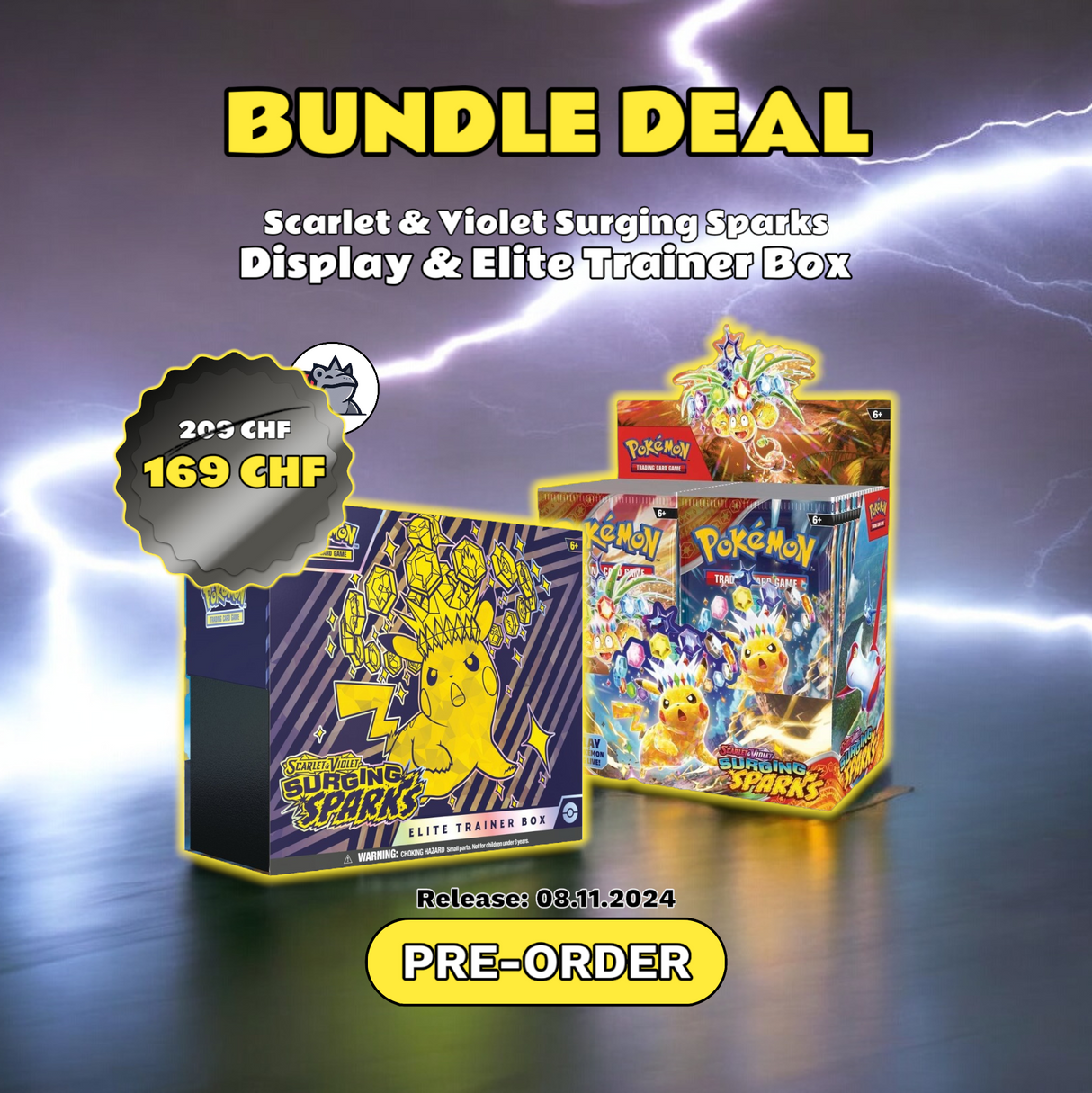 Pokémon TCG - Scarlet & Violet: Surging Sparks Bundle Deal