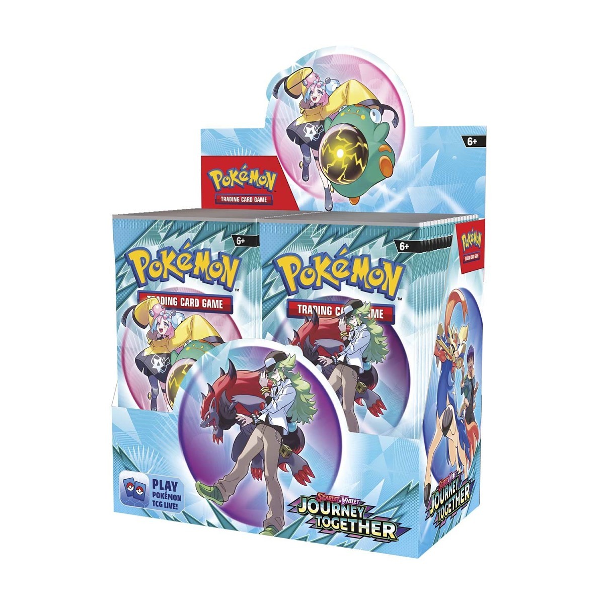 Pokémon TCG - Scarlet & Violet: Journey Together Booster Box Display