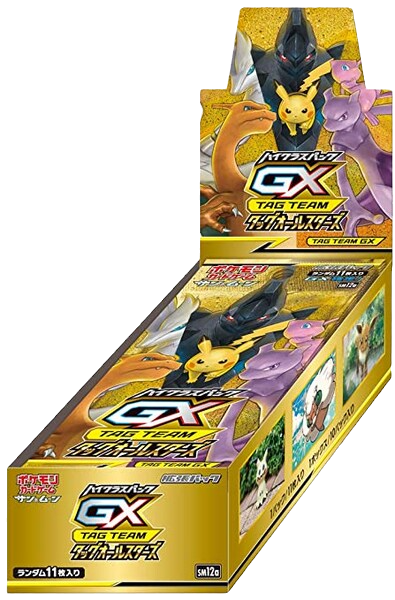 Pokémon TCG: Tag Team GX: Tag All Stars Booster Box JPN sm12a