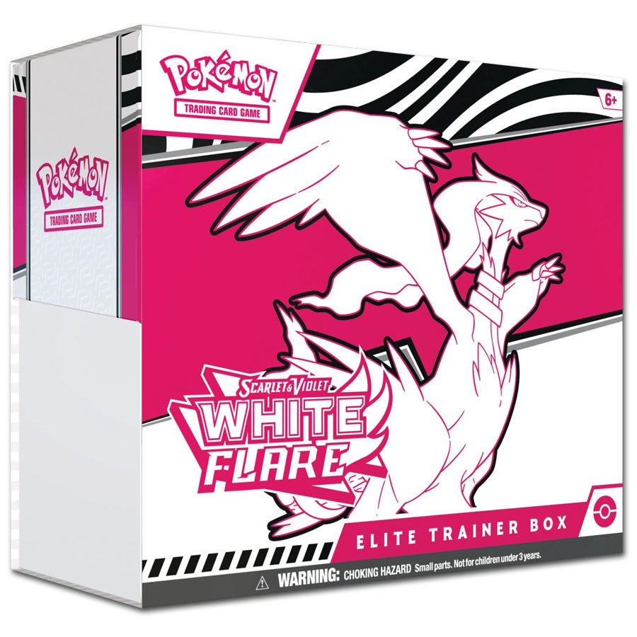 Pokémon TCG - Scarlet & Violet SV10.5: Black Bolt & White Flare ETB Elite Trainer Box-LaschoCards