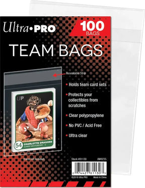 Team Bags Resealable Sleeves (100 Stk)-LaschoCards