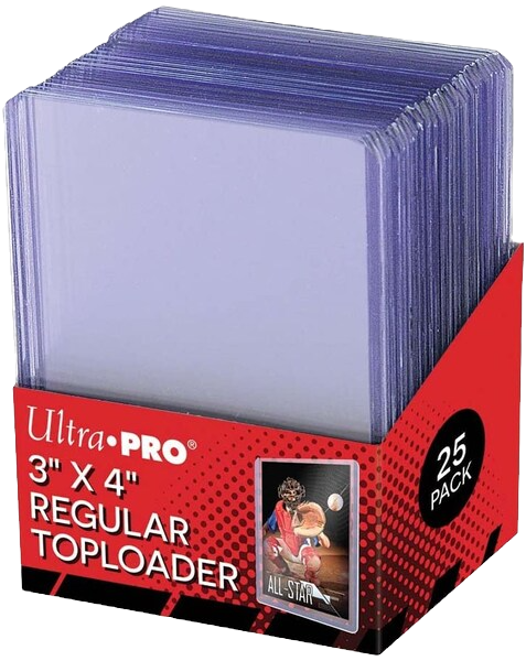 25x Ultra Pro Regular Toploaders