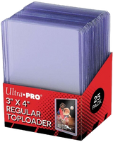 25x Ultra Pro Regular Toploaders