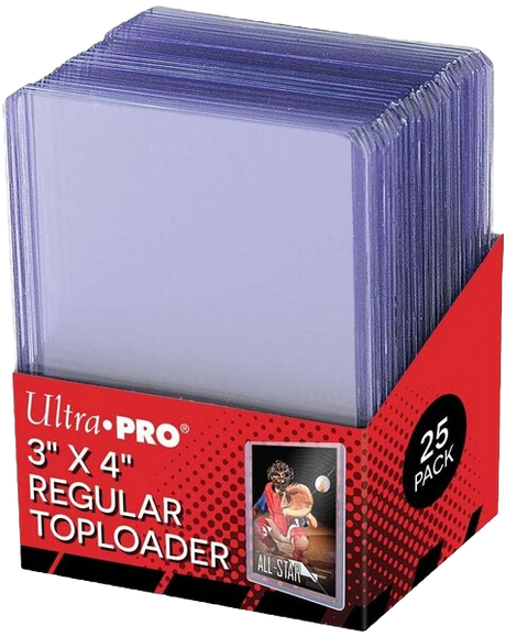 25x Ultra Pro Regular Toploaders