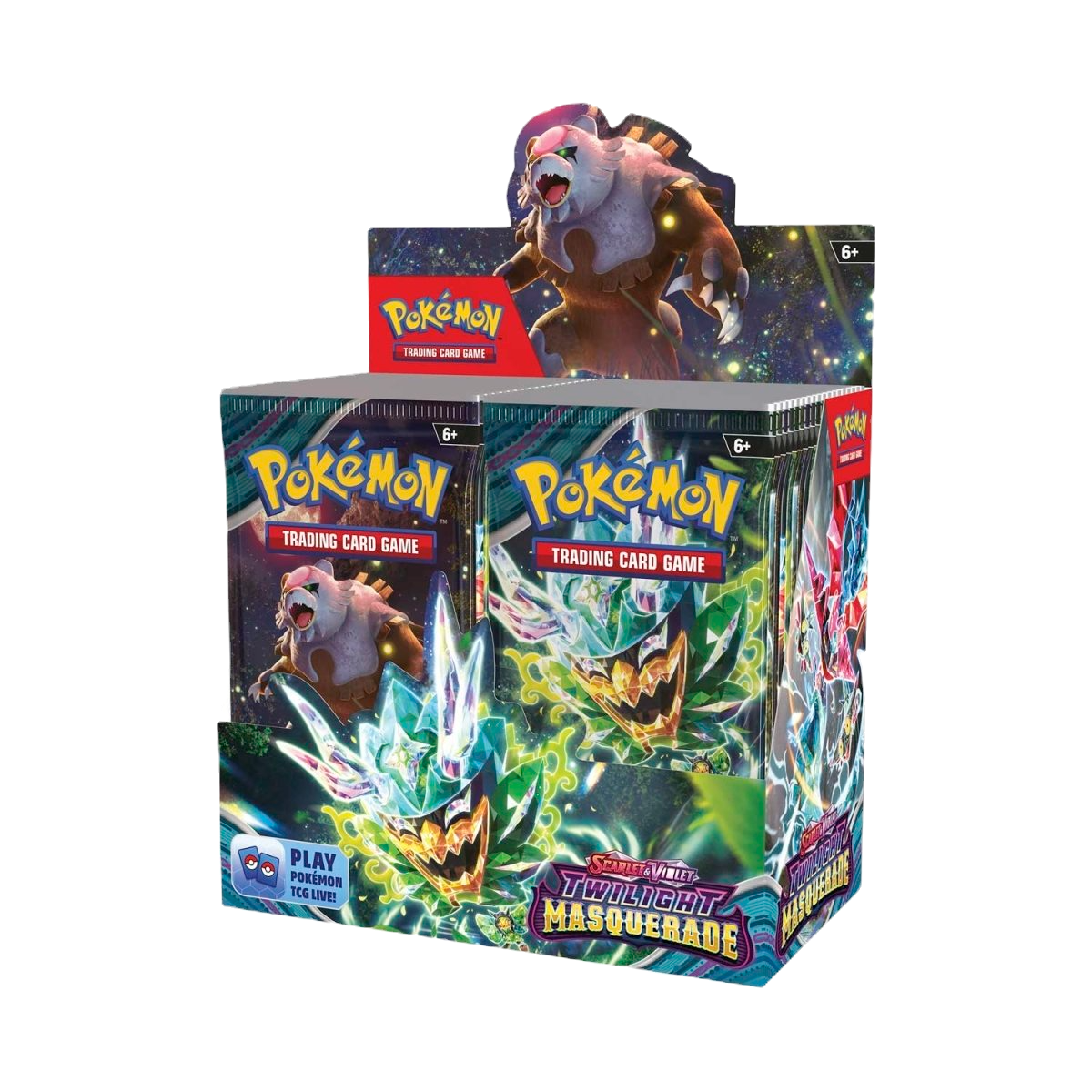 Pokémon TCG - Scarlet & Violet: Twilight Masquerade Booster Box Display