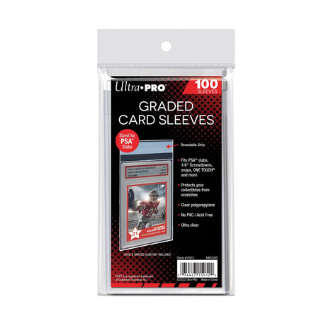 Ultra Pro 100x Graded Card Sleeves Resealable for PSA-LaschoCards